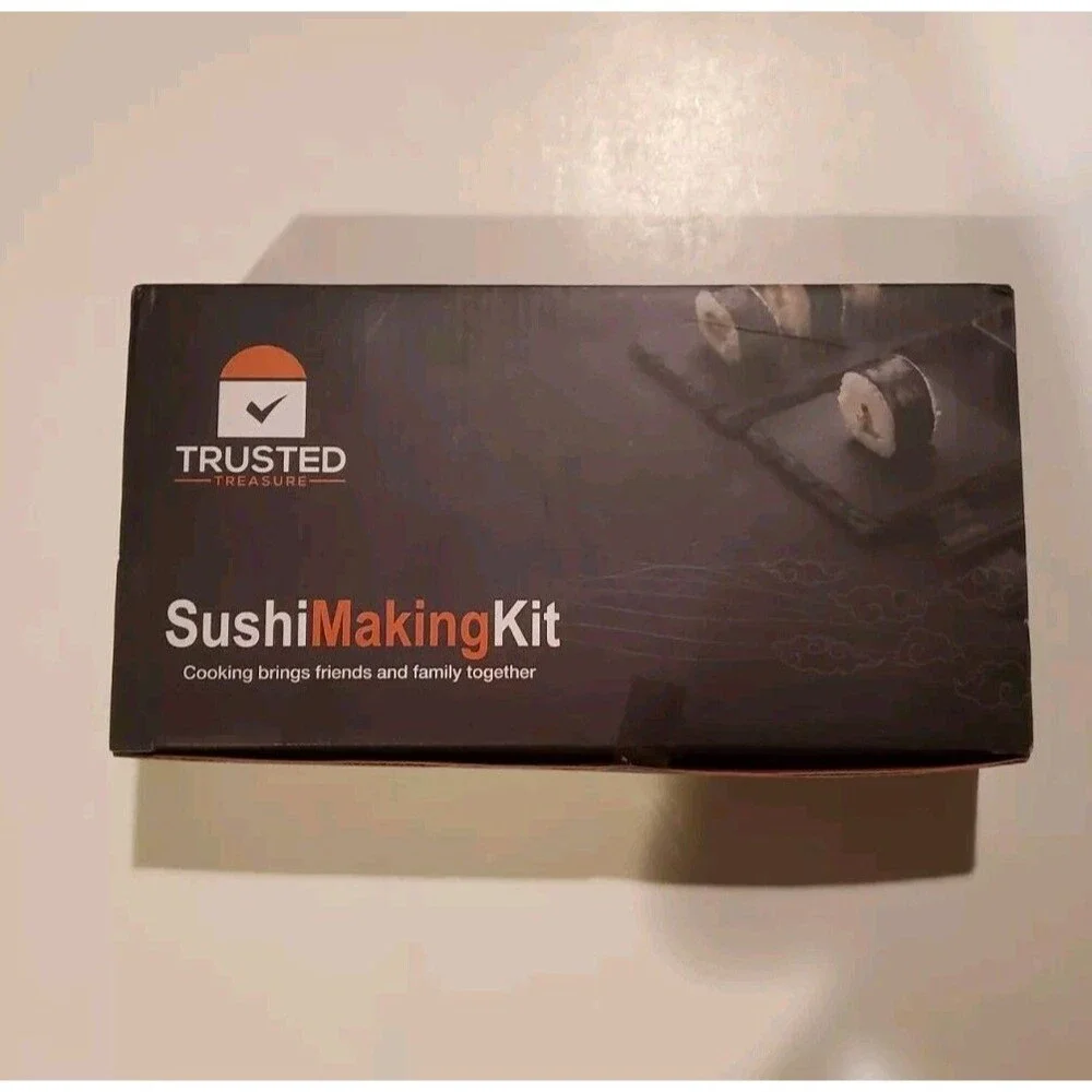Sushi Making Kit Beginner Level BPA Free Everything Included, Trusted Treasure